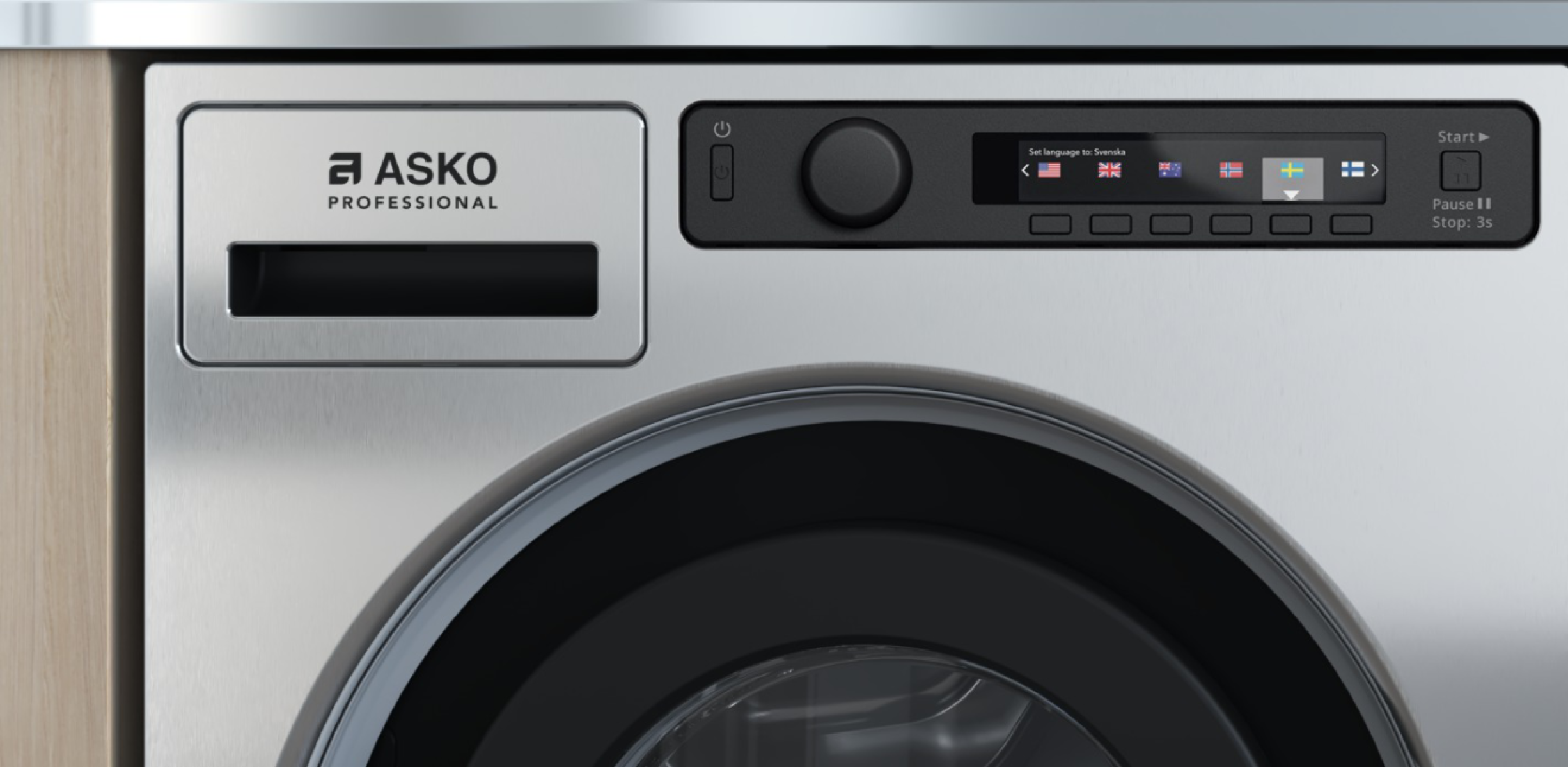 Профессиональная стиральная машина ASKO на 9 кг (WMC8944VB.T)